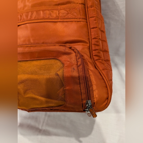 Lug Puddle Jumper Travel Commuter Overnight Weekend Gym Yoga Satchel Tote Bag - Picture 6 of 17